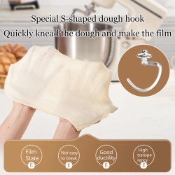 SUNATUR 5,5-l-Planetenmixer: Backen und Mixen mit Leichtigkeit